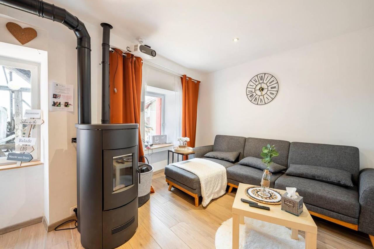 Chez Malou & Hugo vue lac proche Suisse & stations ! - B&B