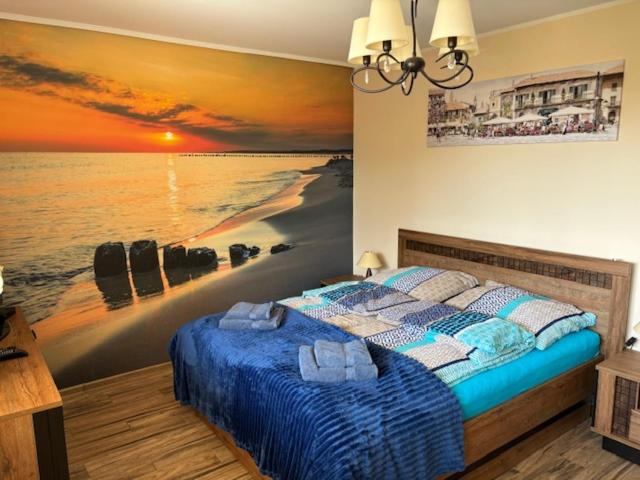 B&B Ustka - Apartament z Tarasem - Bed and Breakfast Ustka