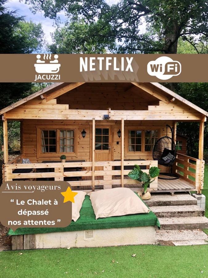 B&B Nargis - Le Chalet avec jacuzzi privatif - Bed and Breakfast Nargis