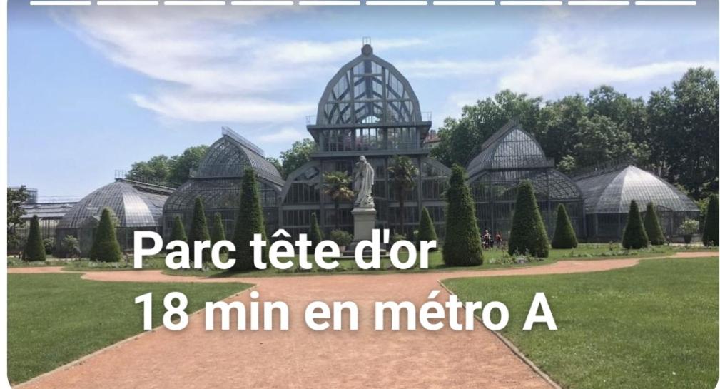 Médipôle T2 avec un garage gratuit sur place, 16min à centre ville Lyon en métro A - Chambres d'hôtes Villeurbanne