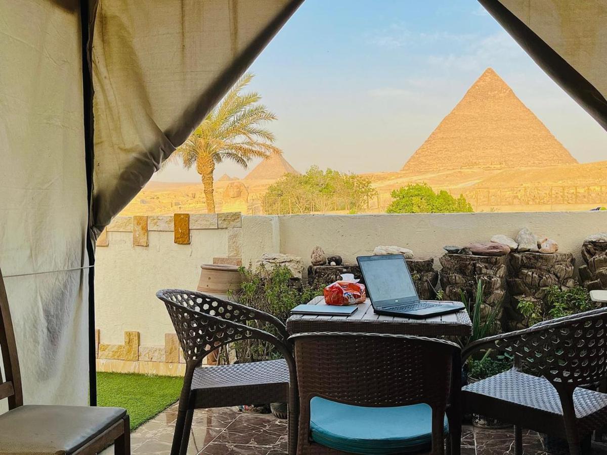 B&B Le Caire - Kemet Pyramids Room view - Bed and Breakfast Le Caire