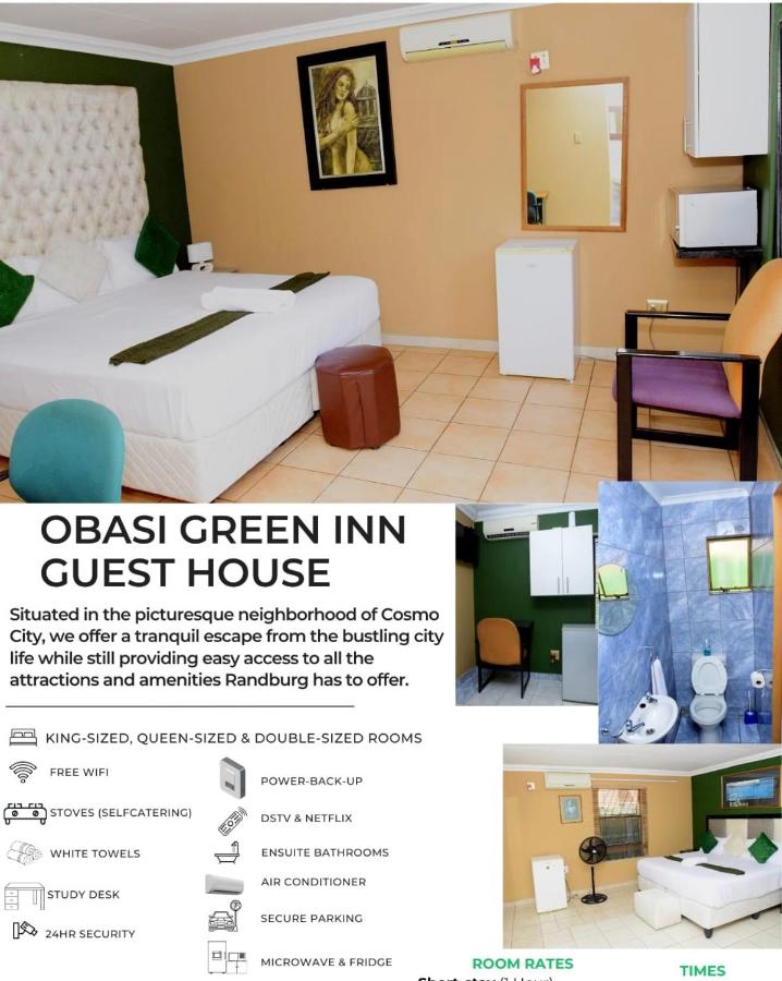 Obasi Green Inn Guesthouse - B&B Roodepoort