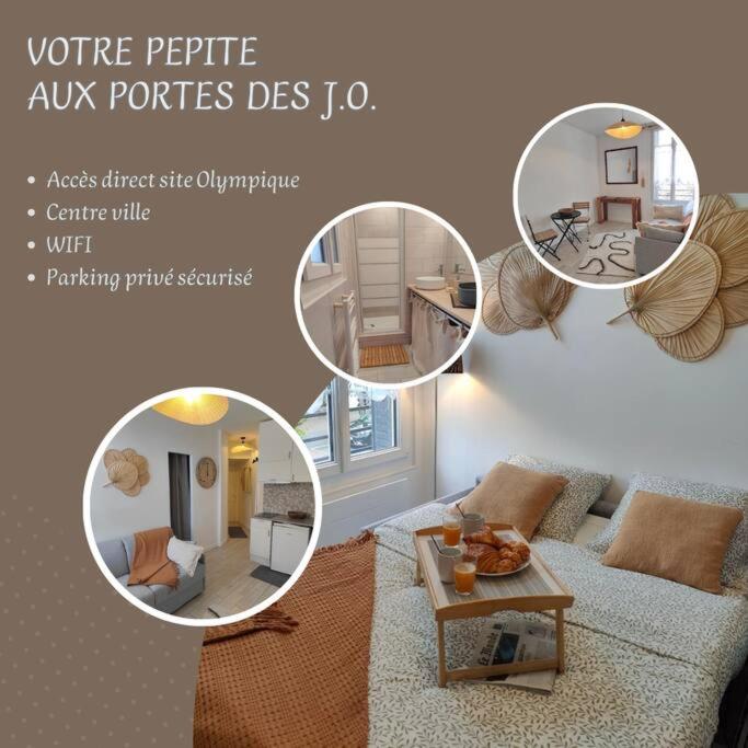 B&B Vaires-sur-Marne - Cocoon urbain : Aux portes des JO et de Disney - Bed and Breakfast Vaires-sur-Marne