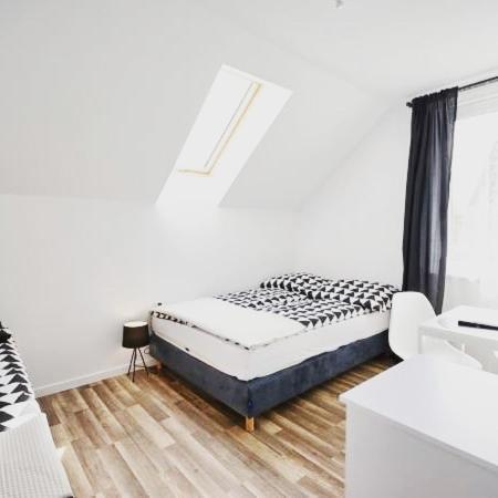 Dreibettzimmer mit eigenem Bad