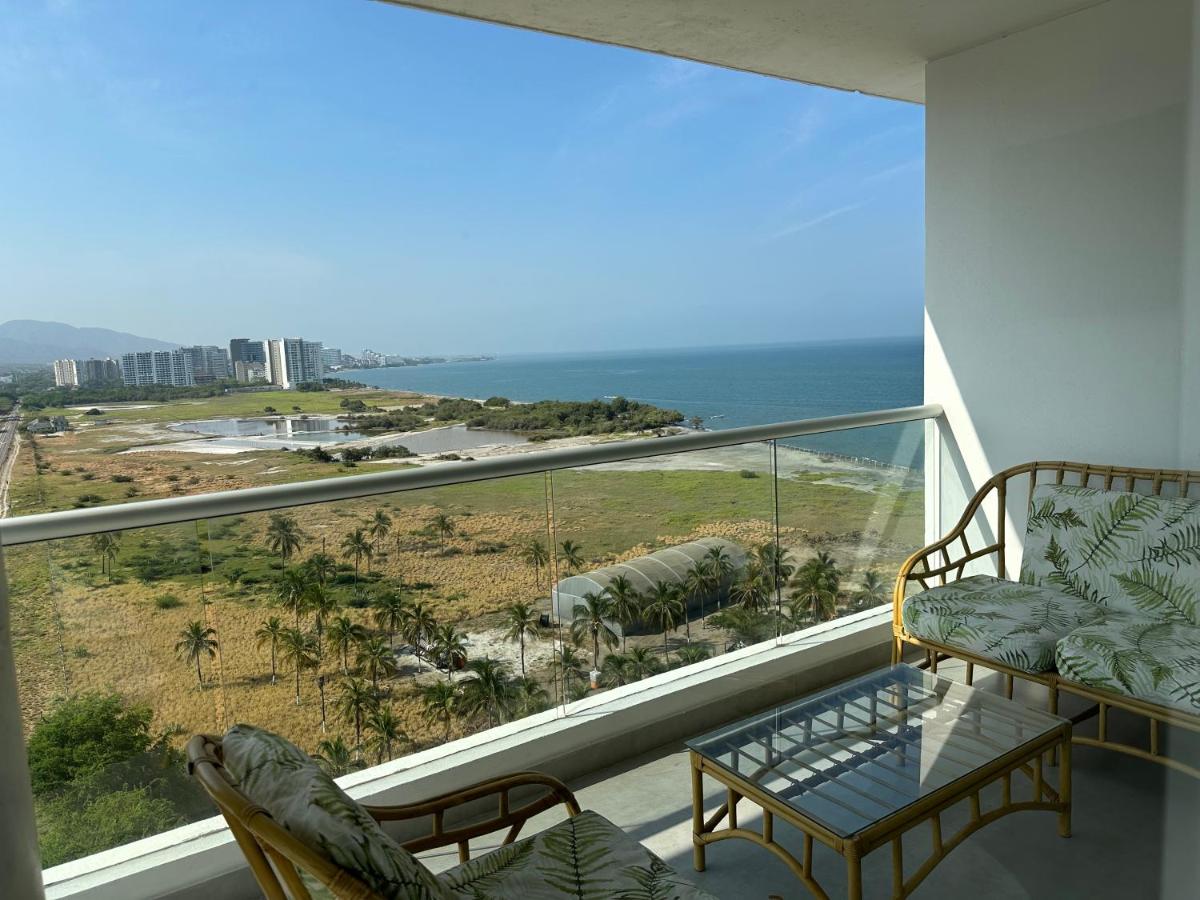 Apartamento con vista espectacular 13 - Pozos Colorados Santa Marta - Chambres d'hôtes Santa Marta