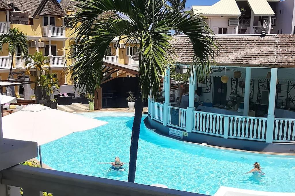 Appart Blue Beach piscine et lagon à l'Ermitage - Ferienwohnung