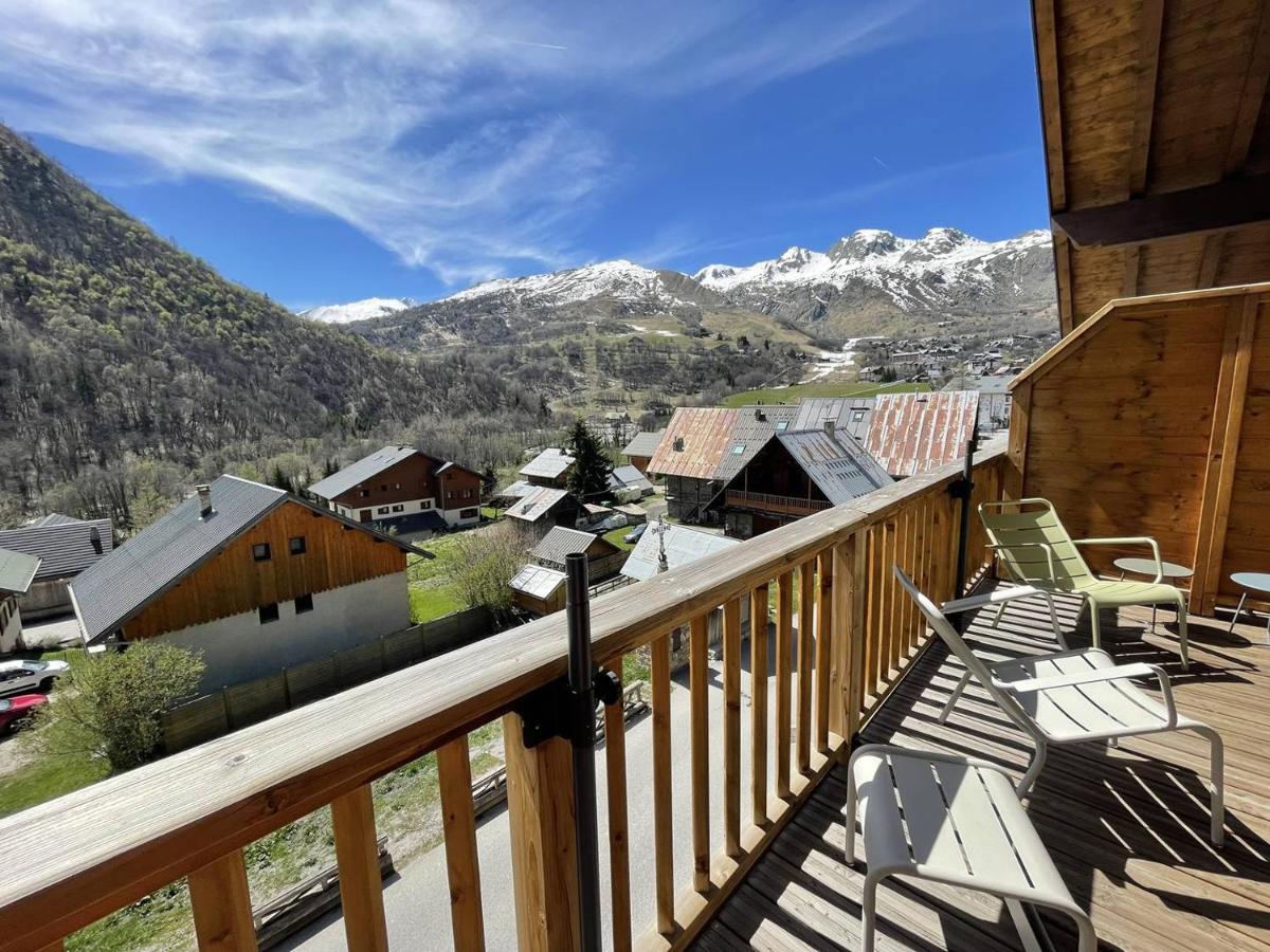 Spacieux duplex pour 10 personnes avec terrasses en coeur de village - Aiguilles 203 - B&B Saint-Sorlin-d'Arves
