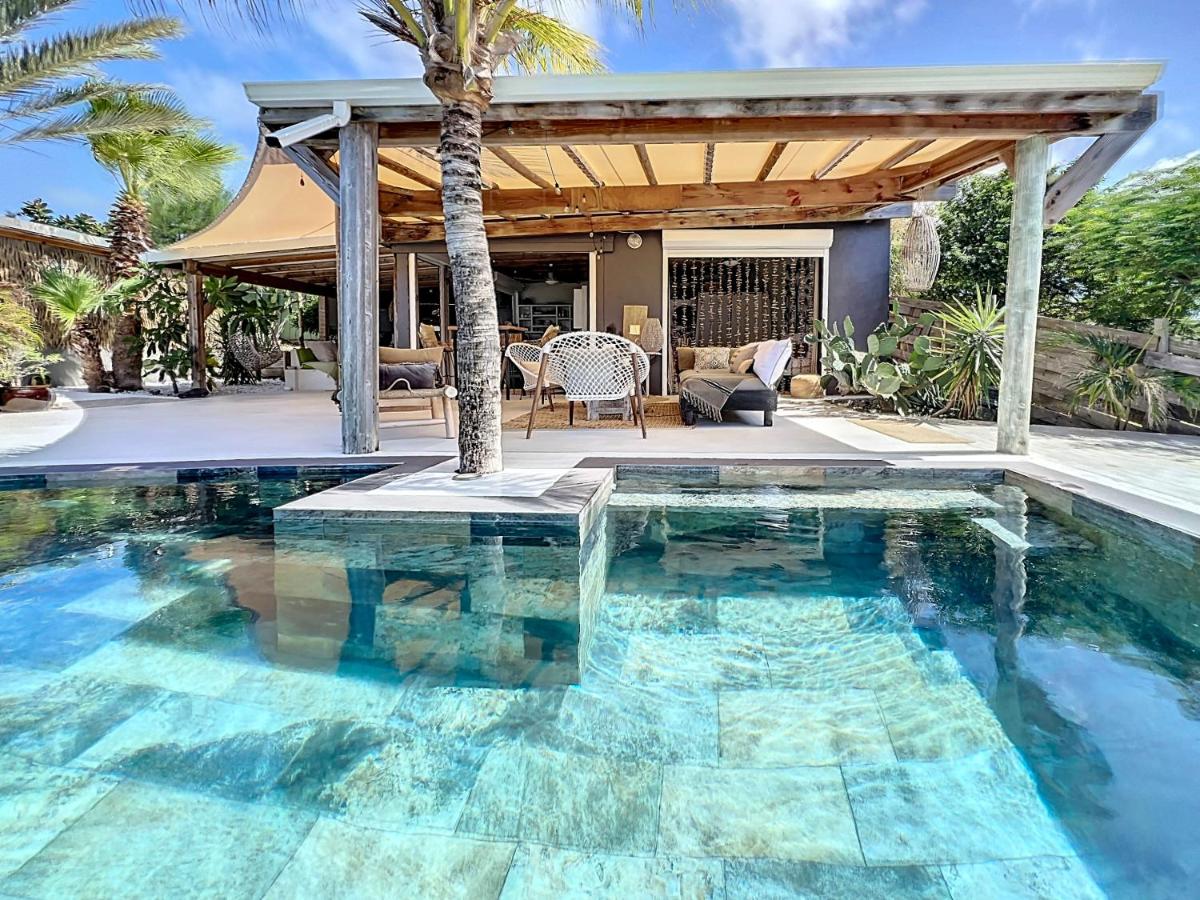 La Sucriere sea view swimming pool open-air atmospher - Chambres d’hôtes Oyster Pond