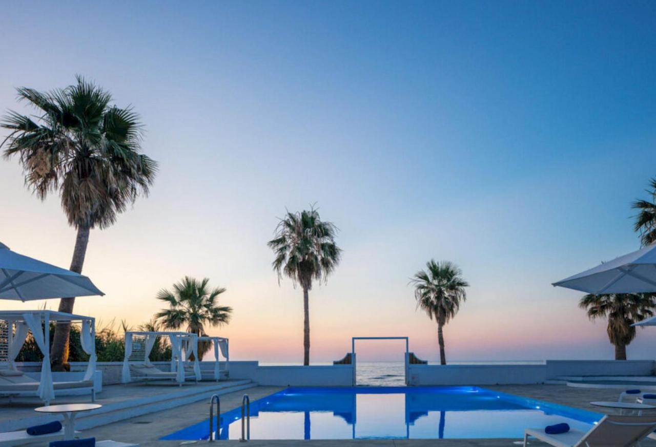 Exquisite Rethymno Villa Villa Gyokko 3 Bedrooms Beach Front Private Outdoor Swimming Pool Pigianos Kampos - B&B