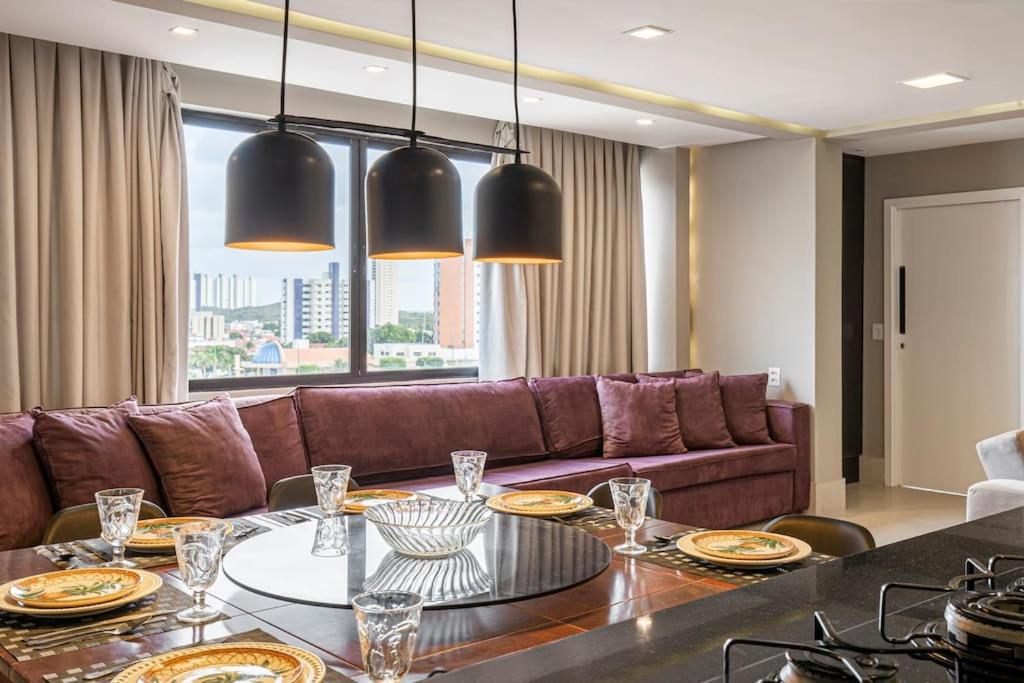 Cobertura climatizada em Natal, espaço home office - B&B