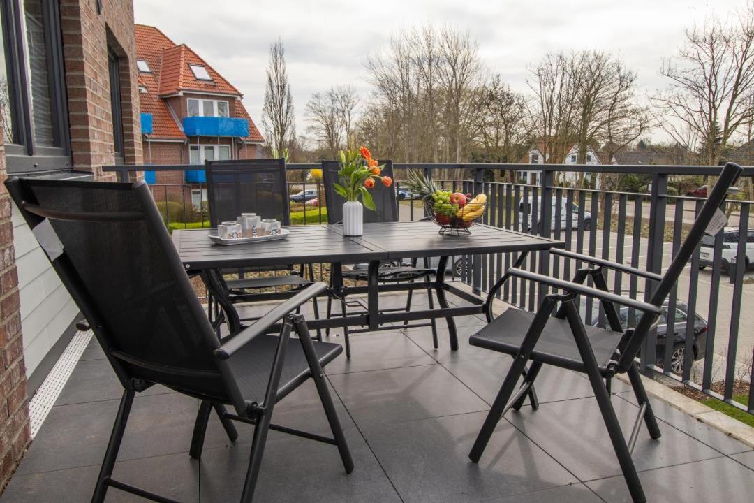 Nordseeglück 16 mit großem Balkon und Sauna - B&B