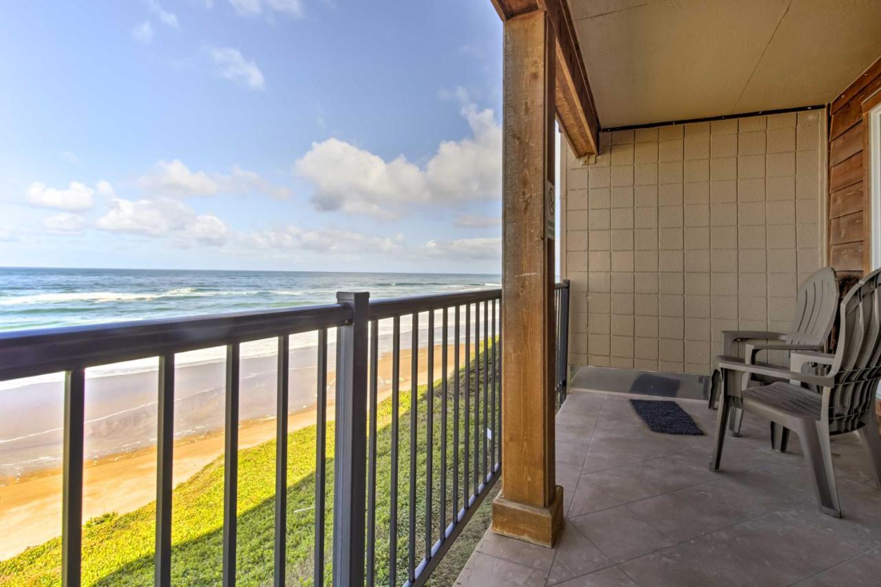 Beachfront Lincoln City Condo-Patio and Pool Access! - Chambres d’hôtes