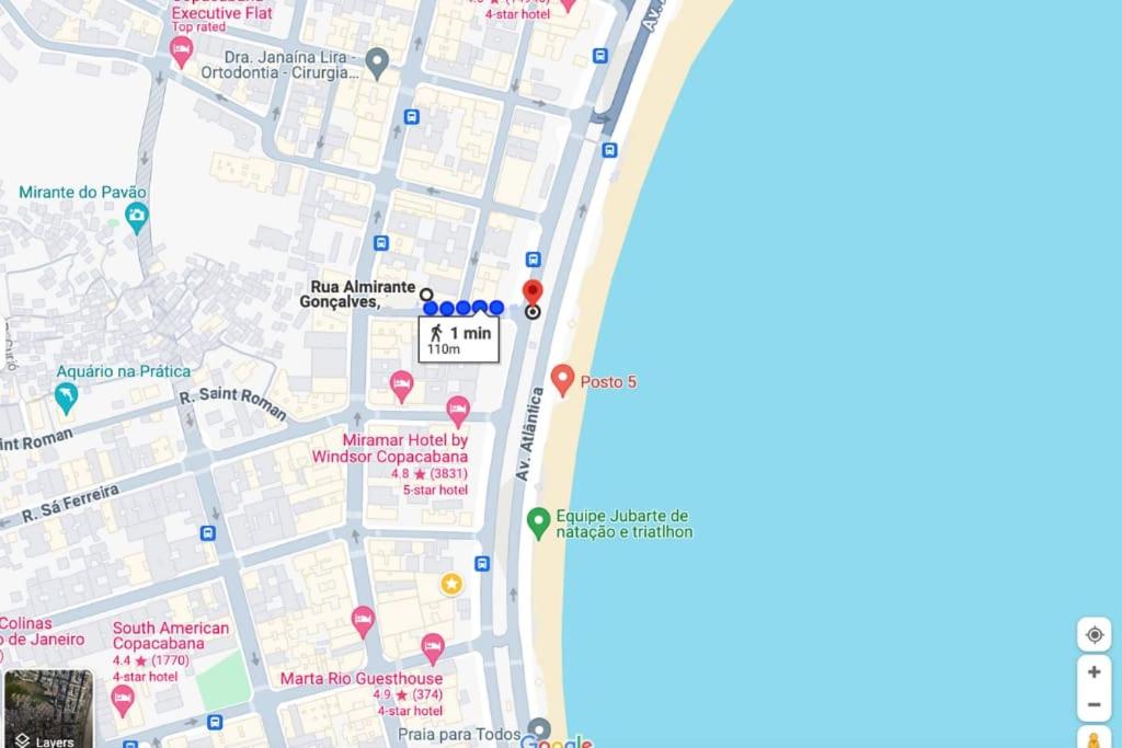 Modern Copacabana Apartment - Ferienwohnung Rio de Janeiro