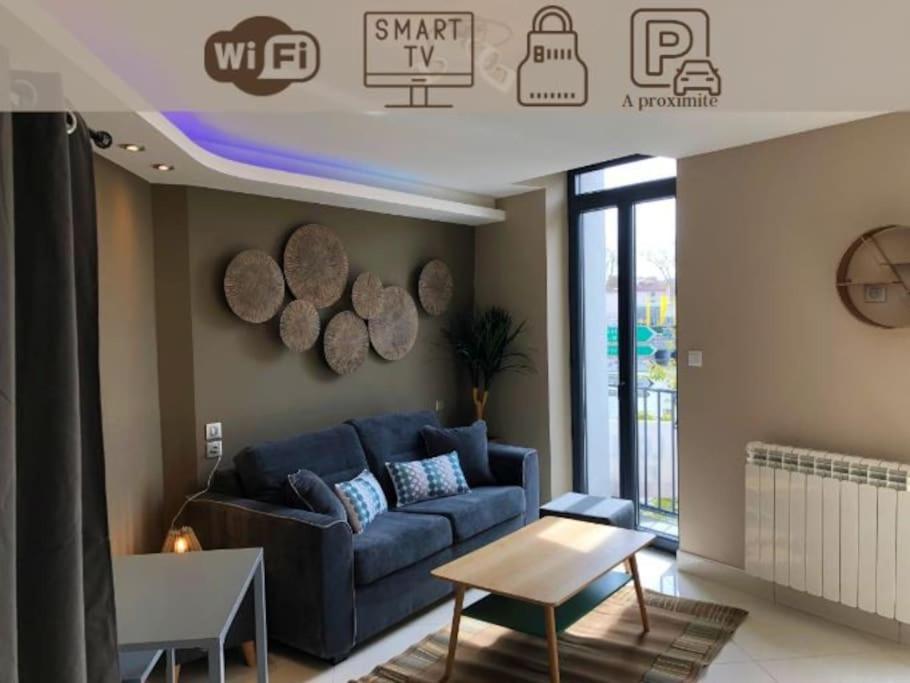 RDC 2 - Studio meublé centre-ville, au pied du pont Saint Pierre - Ferienwohnung Montluçon