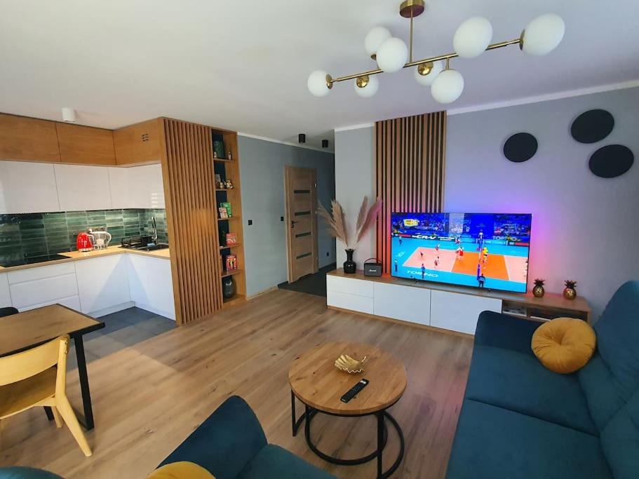 Apartament przy Filmówce ogródek parking podziemny - B&B Lodz