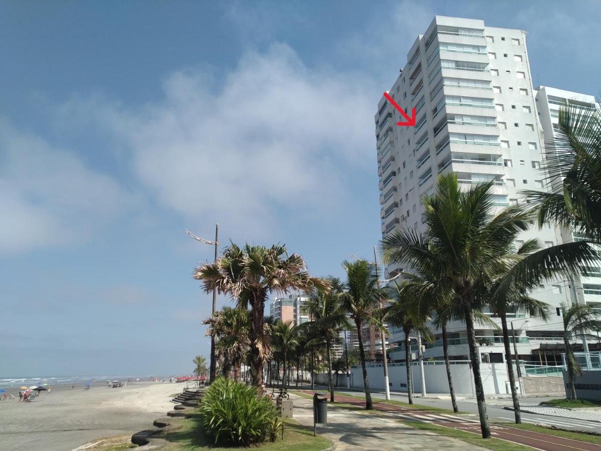 Apartamento frente mar pé na areia - B&B Praia Grande