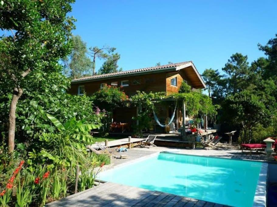 Villa avec piscine chauffée à Lacanau océan - B&B Lacanau