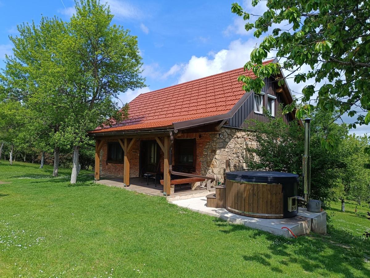 B&B Skrad - Holiday Home "Sleme" with jacuzzi, big garden and arbor with fireplace - Bed and Breakfast Skrad
