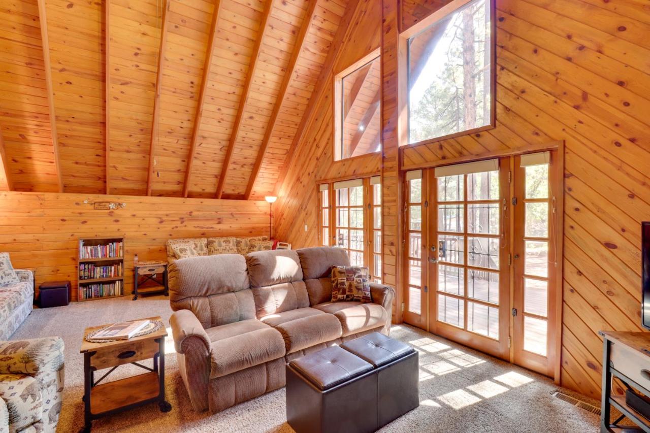 B&B Pinetop-Lakeside - A-Frame Pinetop Cabin Less Than 6 Mi to Rainbow Lake! - Bed and Breakfast Pinetop-Lakeside