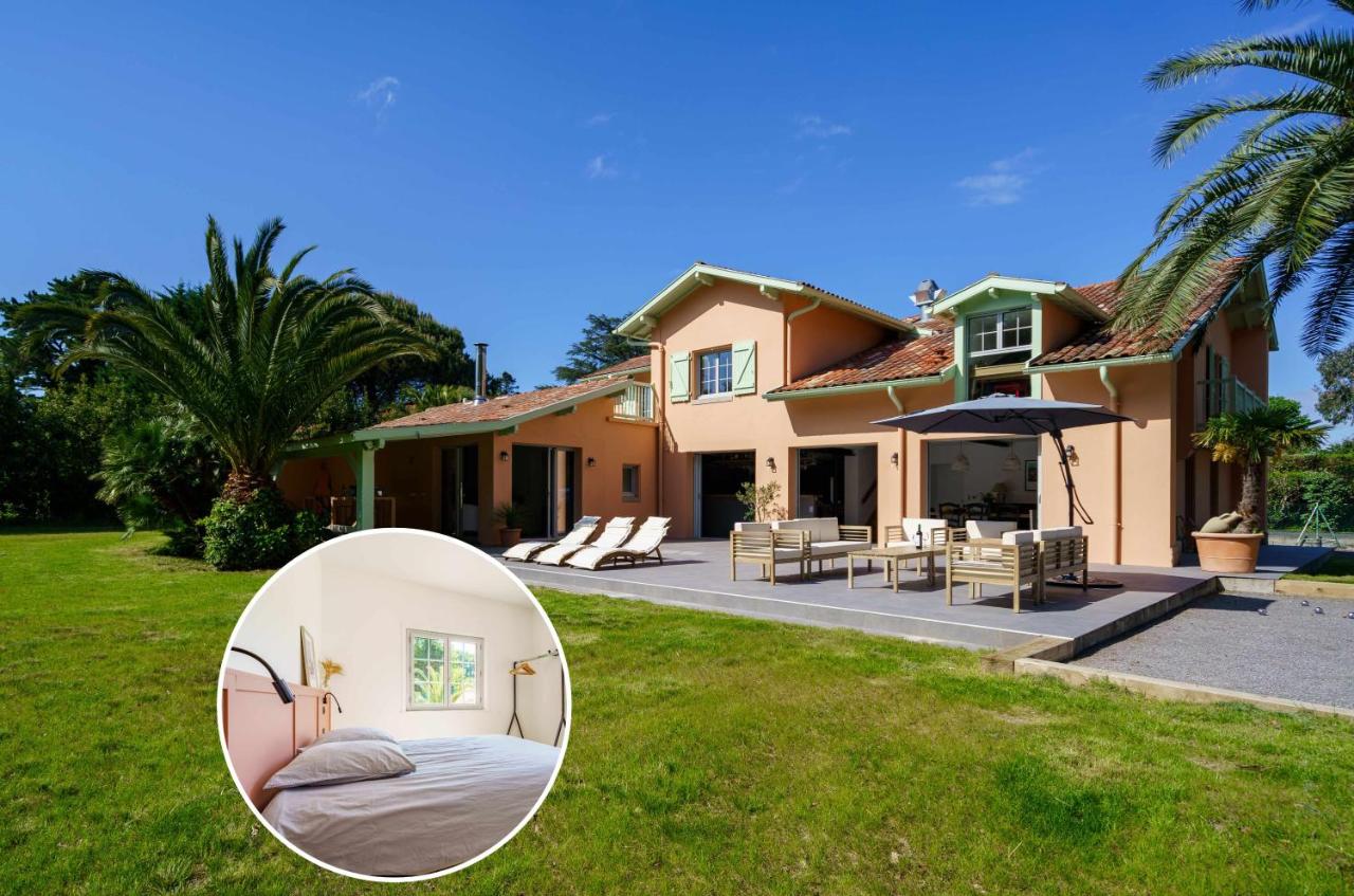 Villa familiale à Biarritz, Parc privé, Pelote Basque & Boulodrome - Chambres d'hôtes Biarritz
