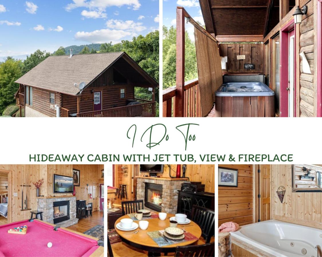 B&B Sevierville - 1br Hideaway Cabin With Jet Tub, View & Fireplace - Bed and Breakfast Sevierville