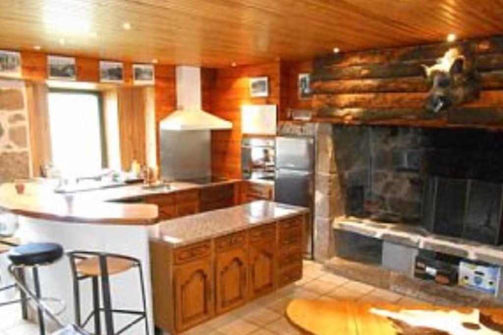 Maison au Giraldès Le Claux Puy Mary Volcan chalet - B&B Le Claux