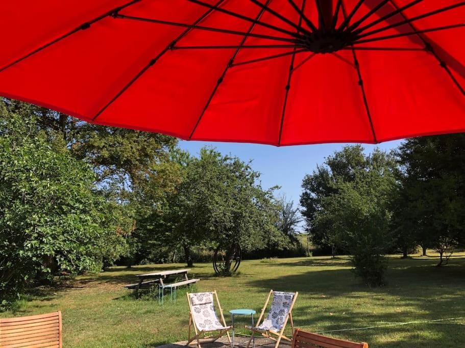 Maison paisible et chaleureuse ds la nature 12 personnes - B&B