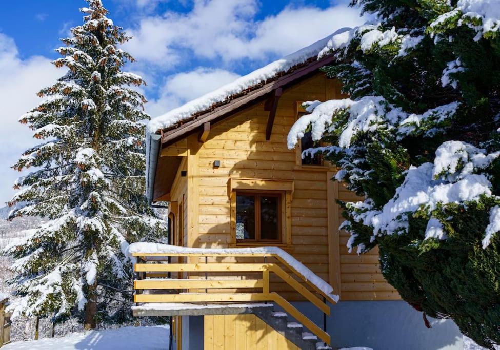 Le Chalet Lovecy - Vue sur les montagnes 4/5 pers - Chambres d’hôtes Bernex
