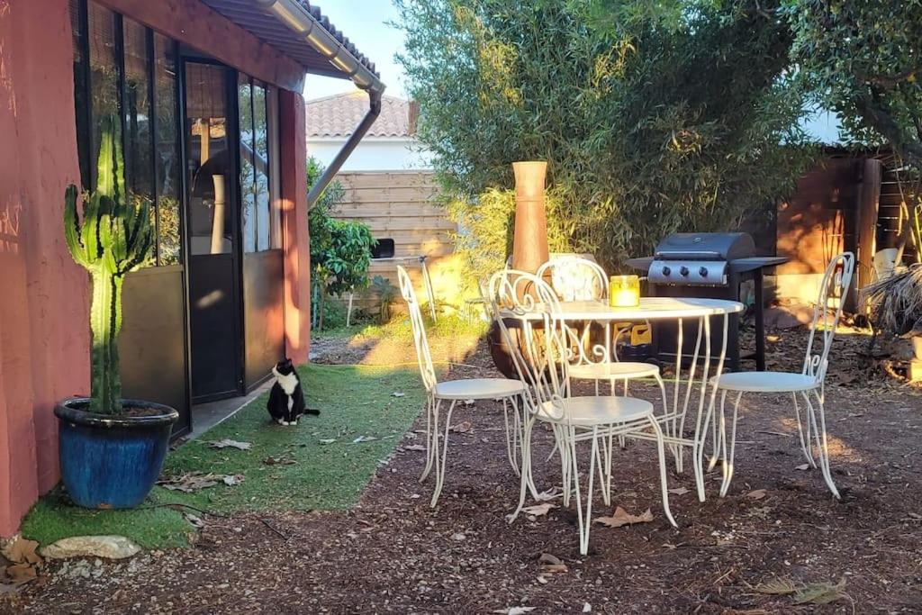 LE CABANON Piscine Jacuzzi Sauna Paillote - B&B La Seyne-sur-Mer