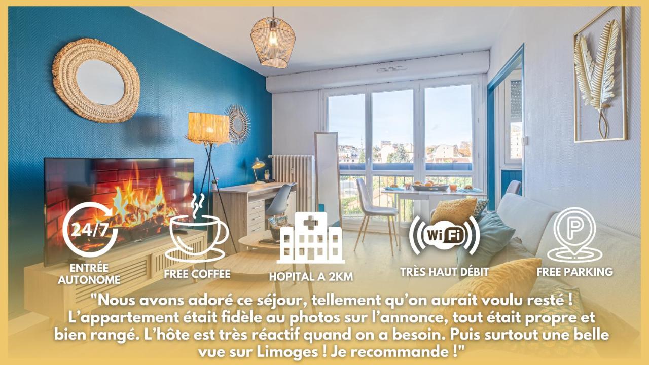 B&B Limoges - Bleu Paon - Welc'Home - Bed and Breakfast Limoges