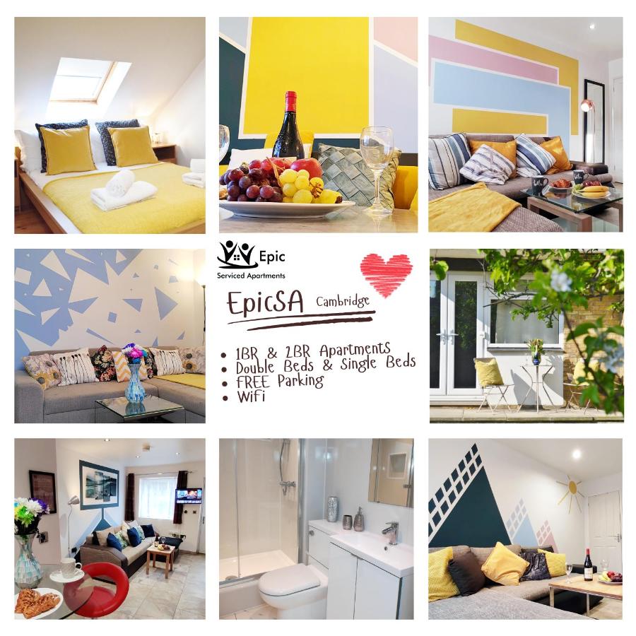 B&B Cambridge - Epicsa - Family & Corporate Stay MEWS APARTMENTS with FREE parking - Bed and Breakfast Cambridge