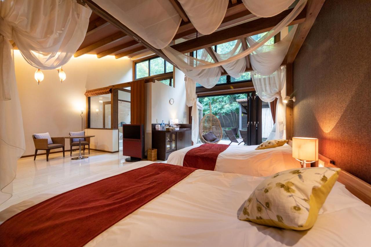 Cottage style room with open-air bath "Ajisai"