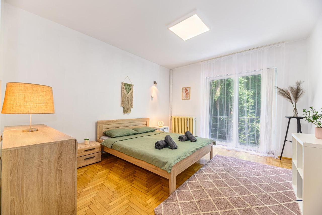 Apartment mit Gartenblick