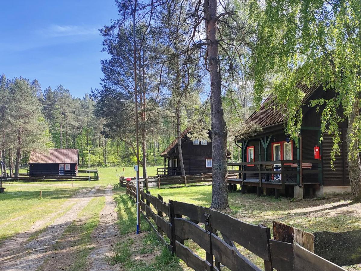 Domek u Rybaka na Mazurach z basenem - B&B Guzowy Piec