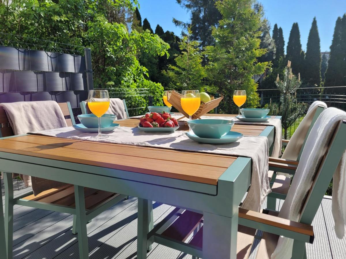 The Harmony Apartament z dużym tarasem i miejscem do pracy zdalnej - Ferienwohnung Władysławowo