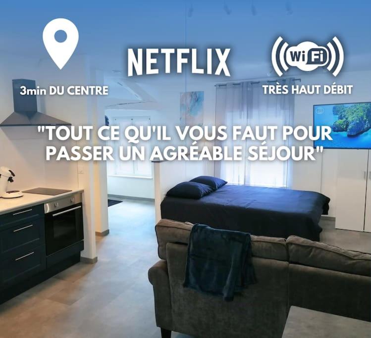 LaSweetHouseBleutée Tout confort - Ferienwohnung Vitry-le-François