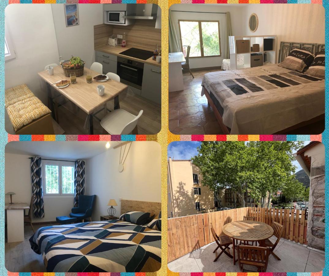 B&B Ceret - Au coeur de ville avec terrasse - Bed and Breakfast Ceret