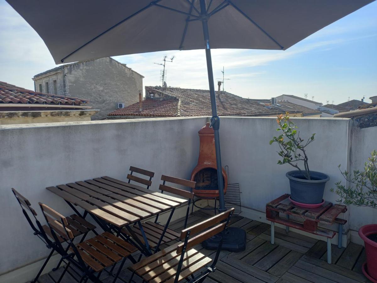 Logement atypique climatisé coeur de ville - Bed and Breakfast Pérols