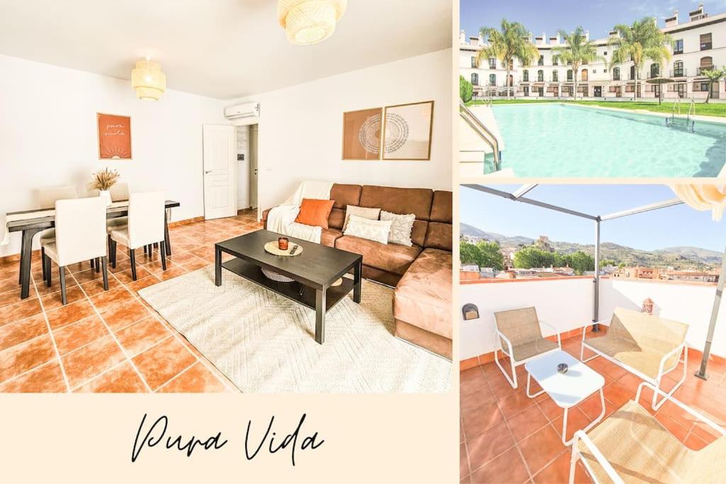 Pura Vida - Terraza, Piscina, Playa 15mn, Sierra - Ferienwohnung