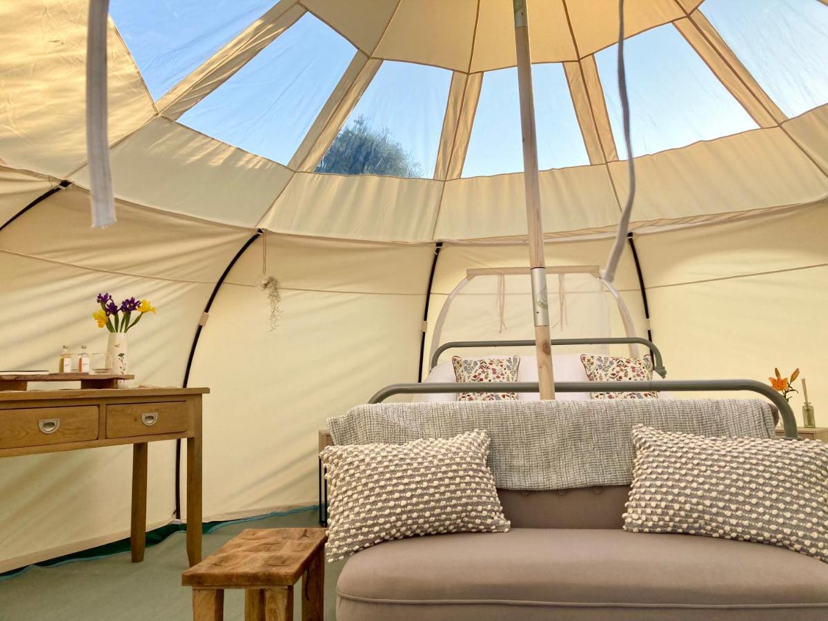 B&B Llanidloes - Luxury Stargazing Glamping - Seren Hardd with Hot Tub - Bed and Breakfast Llanidloes