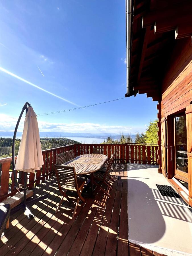 B&B Thuellin - Chalet Mouflon - Vue lac imprenable - Bed and Breakfast Thuellin