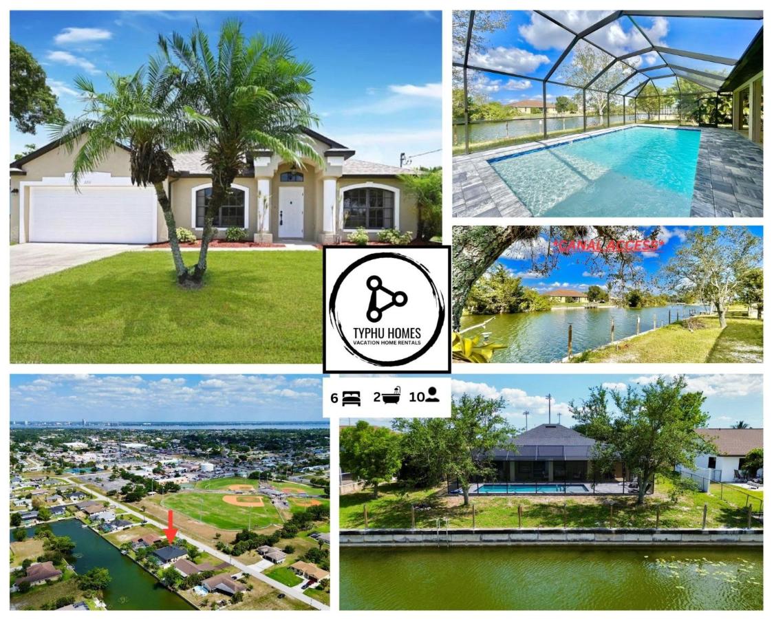 B&B Cape Coral - Cozy retreat Family-Friendly Saltwater Heated Pool Villa - Bed and Breakfast Cape Coral
