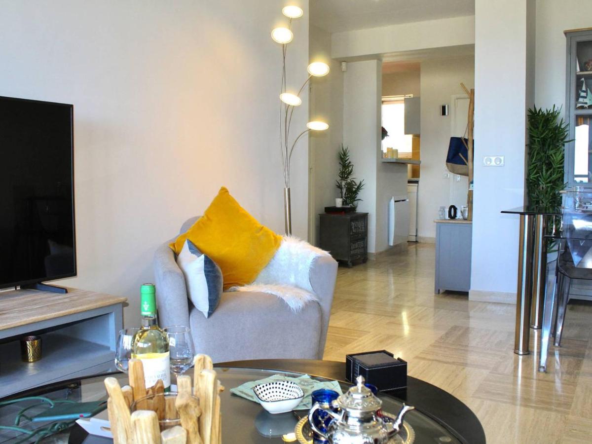 Appartement moderne 48m² avec terrasse, 4 couchages, climatisé - Villeneuve-Loubet Plage - FR-1-252A-123 - Bed and Breakfast Villeneuve-Loubet