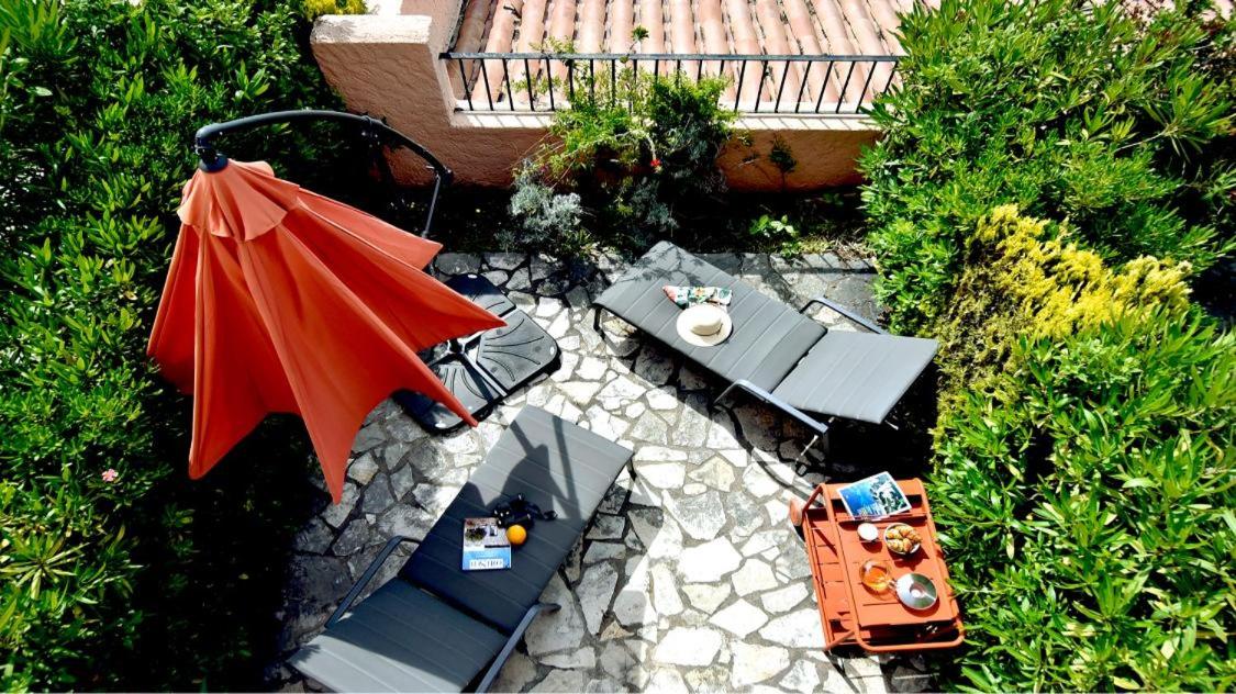 Appartement avec piscine cozy spacieux, climatise, vue mer! Plages et centre 15 mns! - Ferienwohnung Cavalaire-sur-Mer