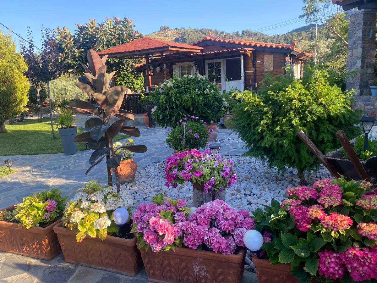 A wooden house in Kardamyla - Bed and Breakfast Kardámyla