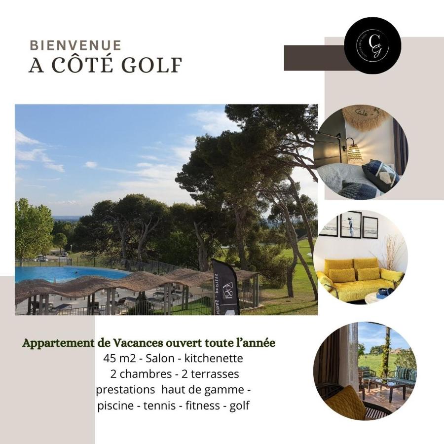 Côté Golf, bel appartement RDC avec terrasses dans Golf, piscine, tennis, à 5mn de l'Isle sur la Sorgue - Ferienwohnung