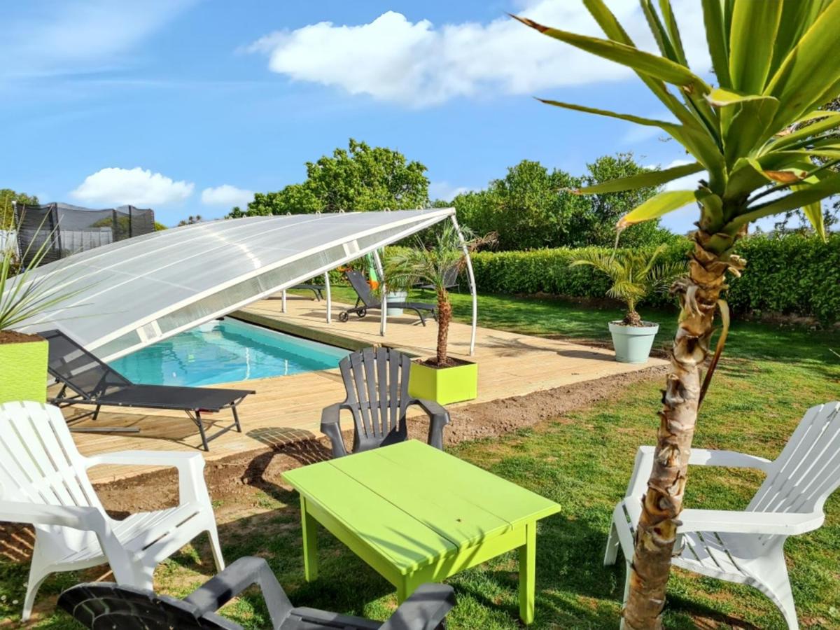 B&B Plougonvelin - Villa de 3 chambres a Plougonvelin a 900 m de la plage avec vue sur la mer piscine privee et jardin amenage - Bed and Breakfast Plougonvelin