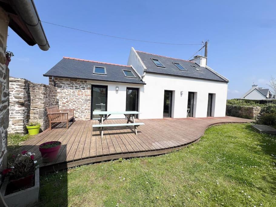 Jolie maison de vacances à 5 mn à pied des plages - Ferienwohnung Landéda