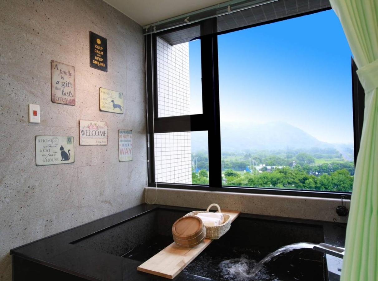 光嶼海溫泉海景無邊際泳池豪華套房 - Chambres d'hôtes Xiaxinxing
