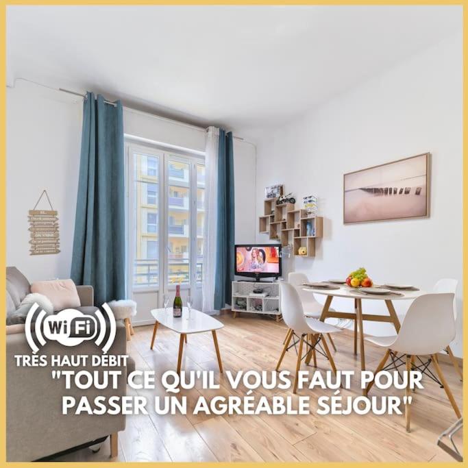 Centre Ville- Superbe Appartement T2-Cosy-Wifi - B&B